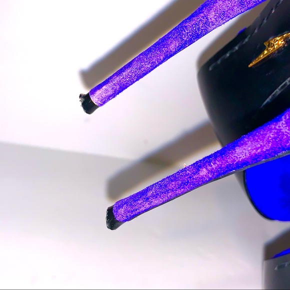 LUSTFORLIFE KissMe Strappy Suede Stiletto Heels - Picture 9 of 10